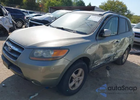 2007 Hyundai Santa Fe Gls from USA, damaged, VIN 5NMSG13D47H106941